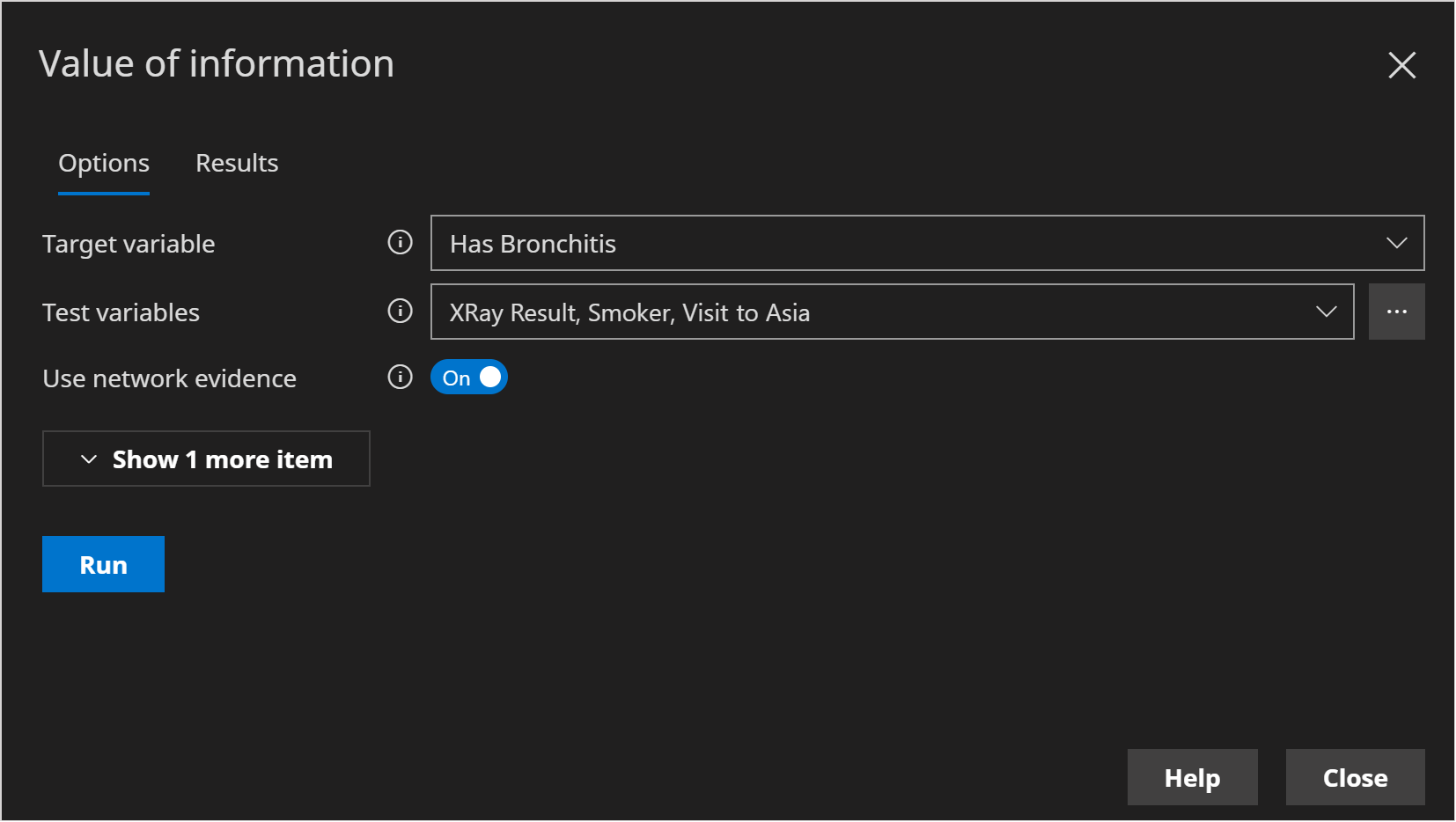 Asia Dyspnea = True options